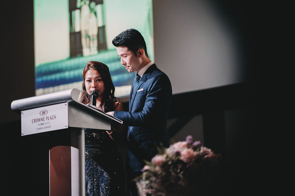 Crowne Plaza Changi Airport Wedding Dinner Photography by Michael on OneThreeOneFour 108