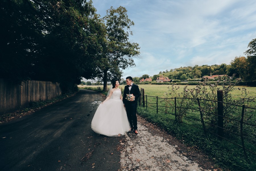 CH&ZW: Nature pre-wedding in London by Dom on OneThreeOneFour 2