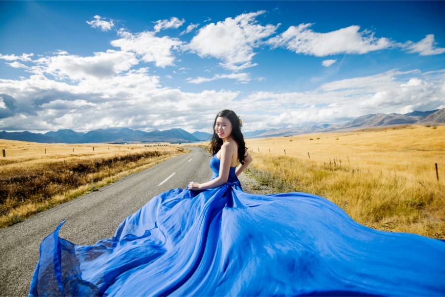 New Zealand Starry Night Prewedding Photoshoot with Alpaca Farm  by Mike on OneThreeOneFour 6