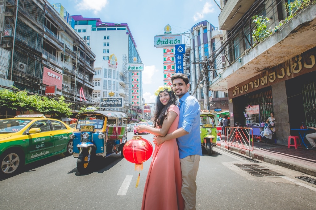 Bangkok Honeymoon Photography - Indian Couple by Nat on OneThreeOneFour 14