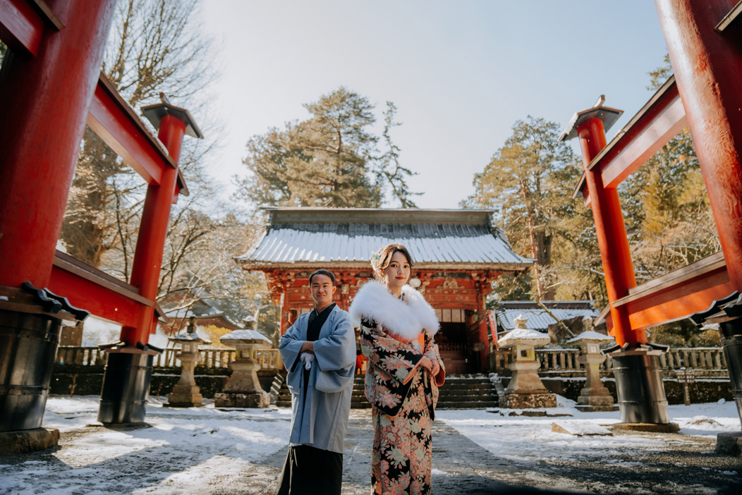 日本東京婚紗拍攝地點 - 新宿，富士山 by Ghita on OneThreeOneFour 3