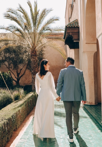 Morocco Casual Couple Honeymoon Photoshoot At Marrakesh 