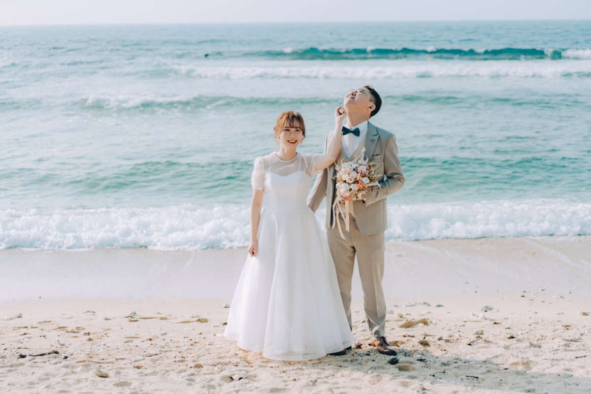 Taiwan Pre-Wedding Photoshoot Ferry Ride Pier Old Town Sea Beach by  on OneThreeOneFour 46