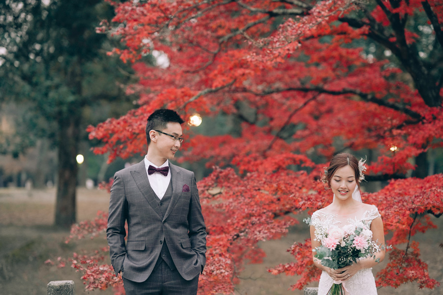 A&R: Kyoto Autumn Pre-wedding Photoshoot by Jia Xin on OneThreeOneFour 21