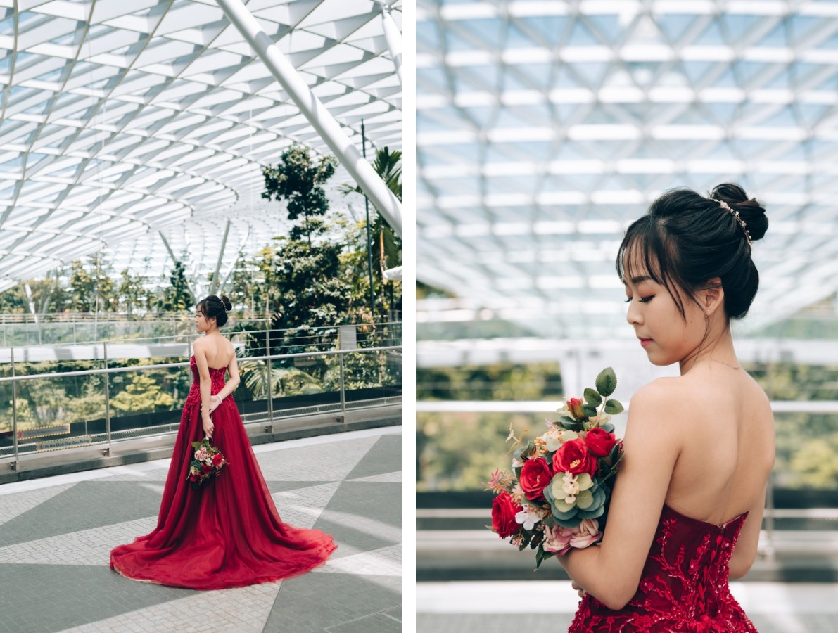 F&N: Cutest couple pre-wedding at Jurong Lake, Gardens by the Bay & Jewel by Grace on OneThreeOneFour 32