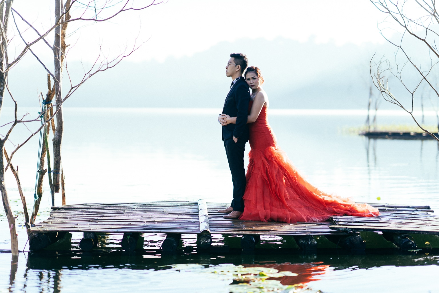 S&J: Bali Full Day Post-wedding Photography at Lake, Waterfall, Forest And Beach by Aswin on OneThreeOneFour 3