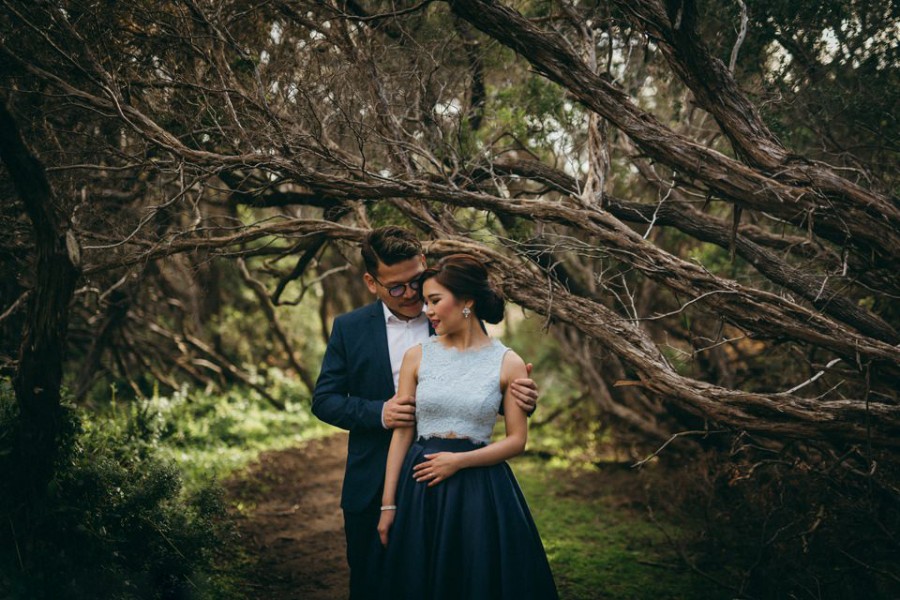 Pre-Wedding Photoshoot At Melbourne - Cape Schanck Boardwalk  by Felix  on OneThreeOneFour 10