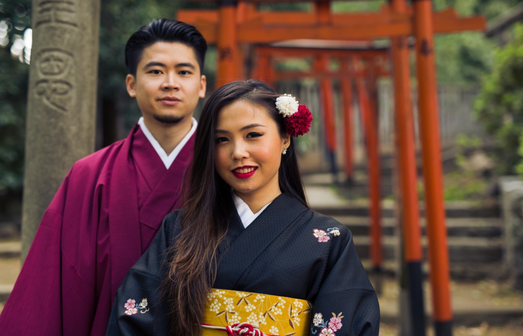 Japan Tokyo Kimono Photoshoot And Surprise Proposal  by Koki  on OneThreeOneFour 0