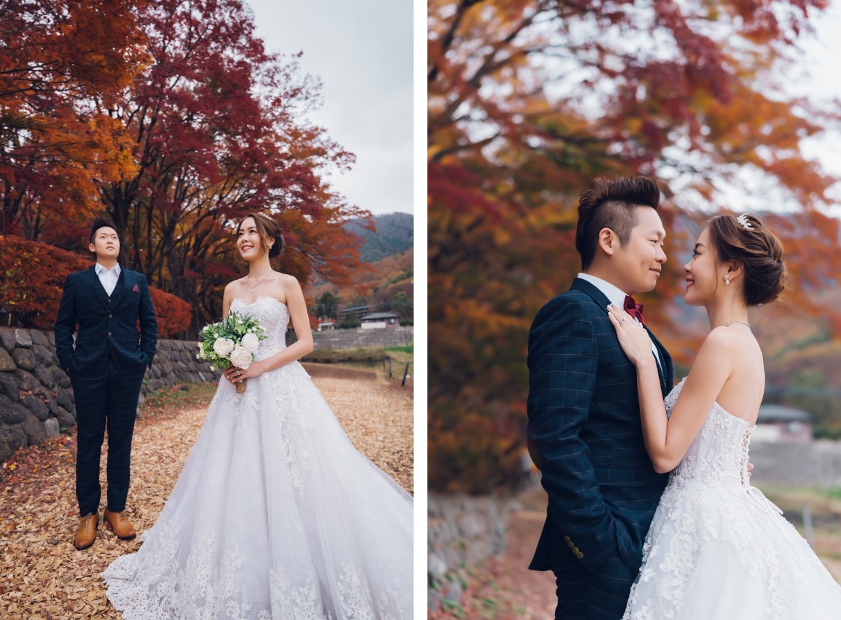 J&J: Tokyo Autumn Pre-Wedding Photoshoot by Lenham on OneThreeOneFour 20