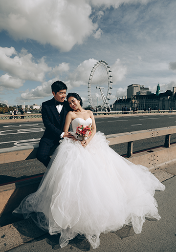 S&H: London Pre-wedding with the Big Ben, London Eye, Westminster Abby