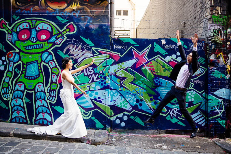 Melbourne Outdoor Pre-Wedding Photoshoot At Park And Cafe Streets During Autumn  by Victor  on OneThreeOneFour 22