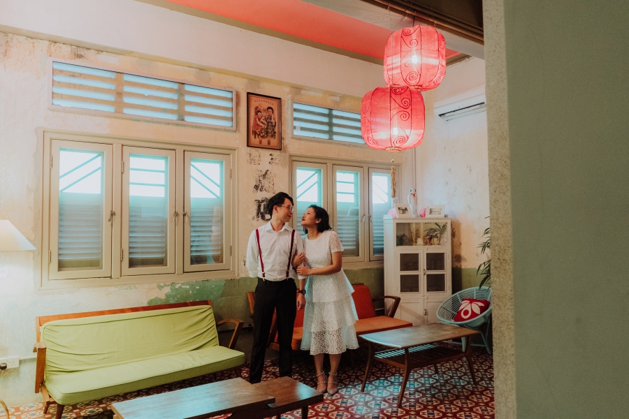 Singapore Retro Casual Couple Photoshoot At Kam Leng Hotel by Jess on OneThreeOneFour 3