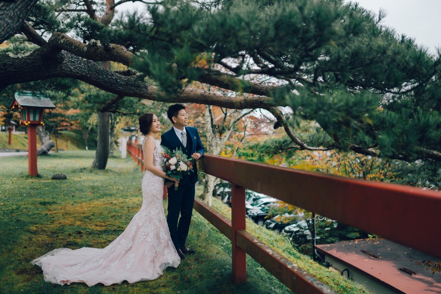 C: Japan Tokyo Pre-Wedding Photoshoot At Lake Chuzenji During Autumn  by Lenham  on OneThreeOneFour 8