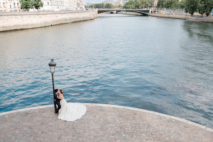 Parisian Elegance: Steven & Diana's Love Story at the Eiffel Tower, Palais Royal, Jardins Du Royal, Avenue de Camoens, and More by Arnel on OneThreeOneFour 12