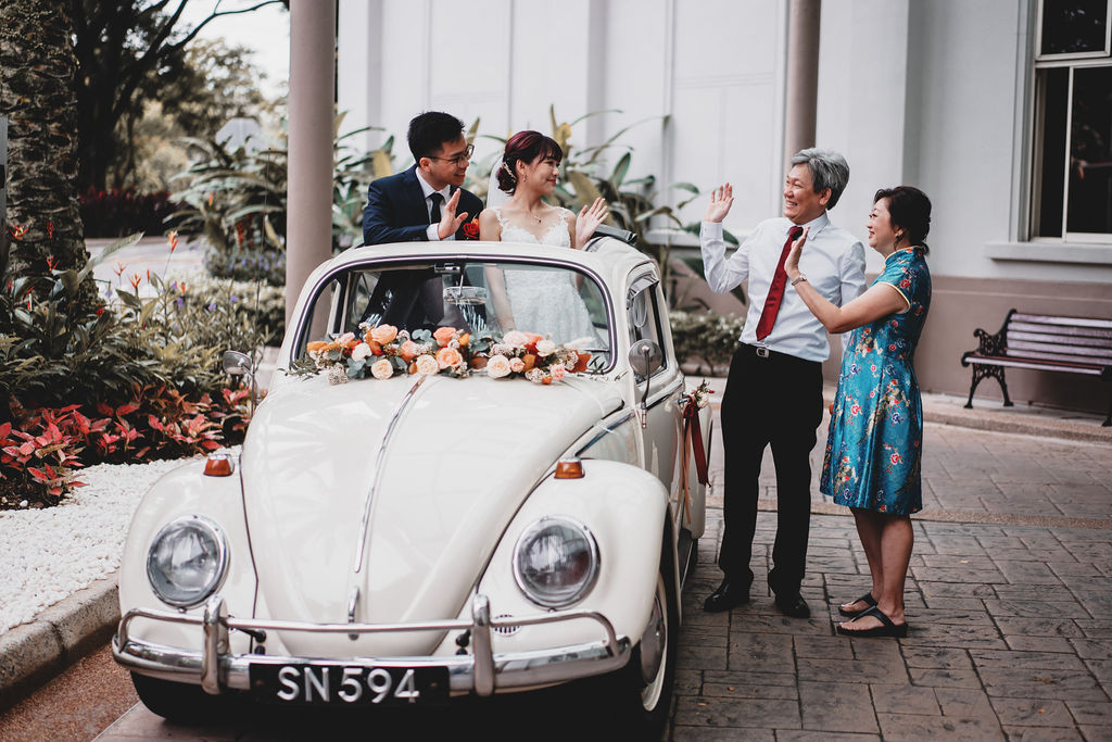Wedding Day Photography at Hotel Fort Canning Garden Solemnisation by Michael on OneThreeOneFour 45