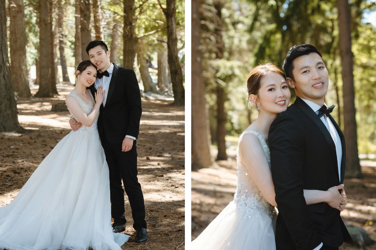 Enchanting New Zealand Summer Pre-Wedding Photoshoot Lupin Season Twin Peak by Fei on OneThreeOneFour 11