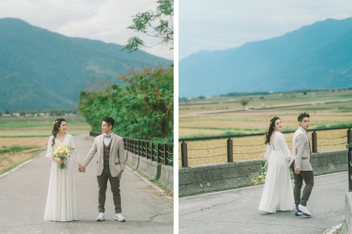 Taiwan Pre-Wedding Photoshoot Countryside Field Beach  by  on OneThreeOneFour 1