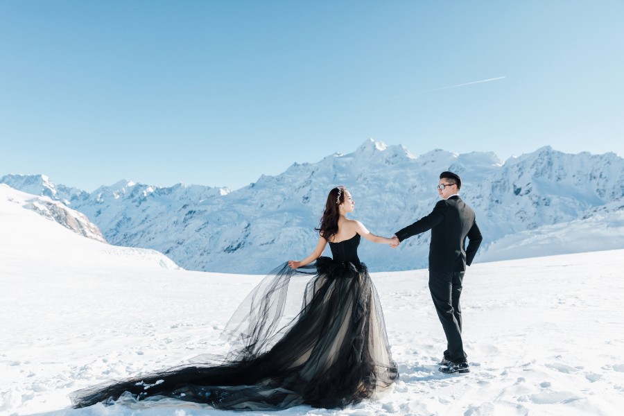 紐西蘭婚紗拍攝 - 庫克山冰川 by Fei on OneThreeOneFour 40