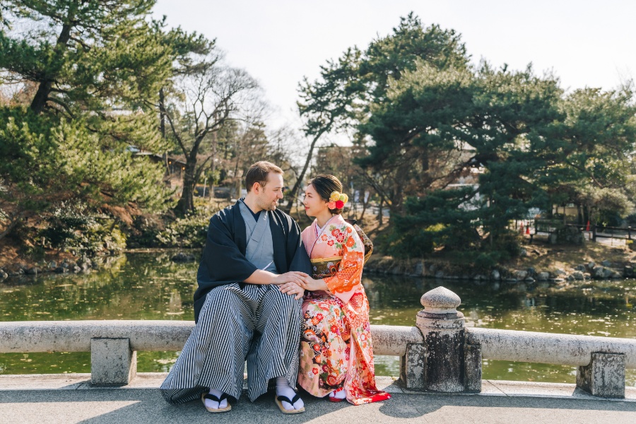 Kyoto Kimono Prewedding Photoshoot Higashiyama District Japan by Shu Hao on OneThreeOneFour 44