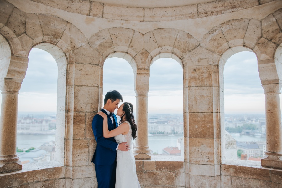 J&W: Budapest Full-day Pre-wedding Photoshoot around Castle Hill by Drew on OneThreeOneFour 3