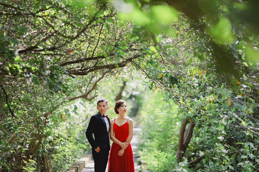 mangrove forest bali pre-wedding photography by Hendra
