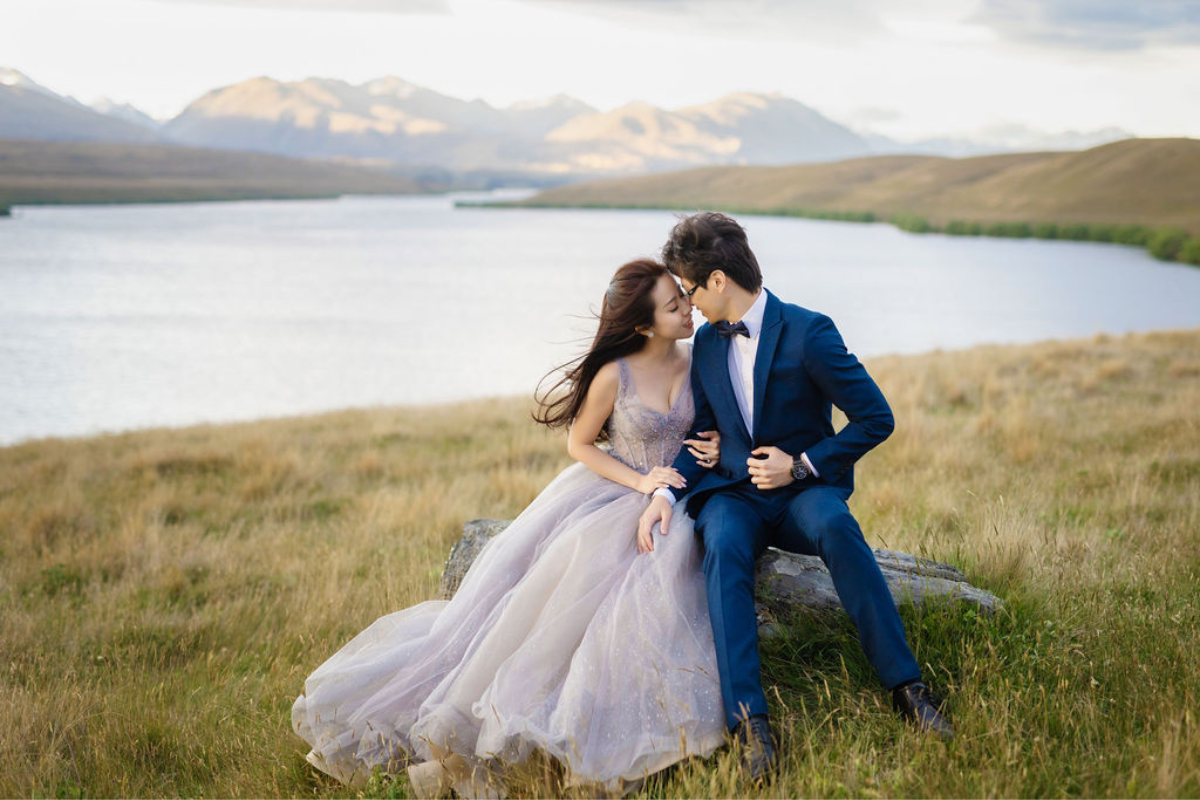 New Zealand 2 Days Prewedding Shoot At Tyndall Glacier, Arrowtown, Lake Tekapo And Wanaka Highway by Fei on OneThreeOneFour 13
