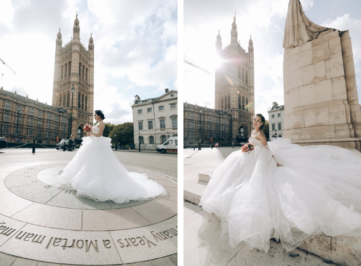 S&H: London Pre-wedding with the Big Ben, London Eye, Westminster Abby by Dom on OneThreeOneFour 9