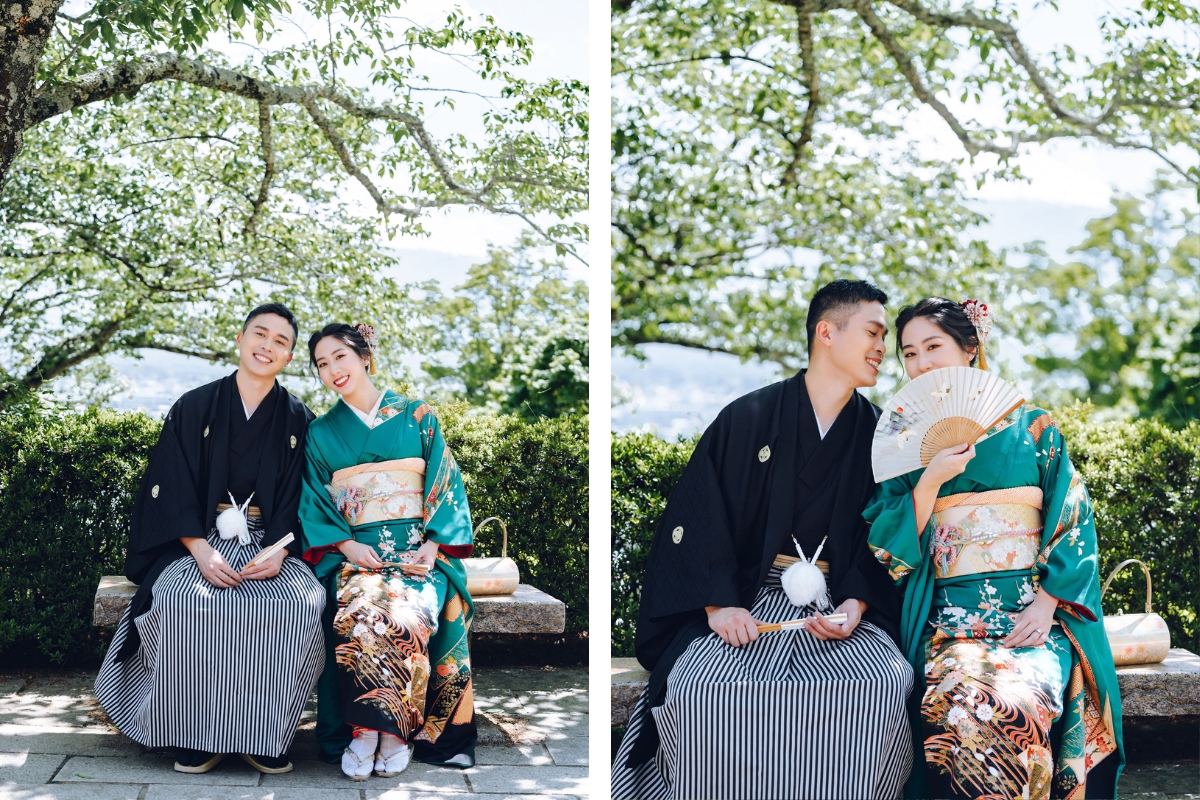 Tokyo Pre-Wedding Photoshoot with Chureito Pagoda, Lake Kawaguchiko, and Shinjuku by Dahe on OneThreeOneFour 16