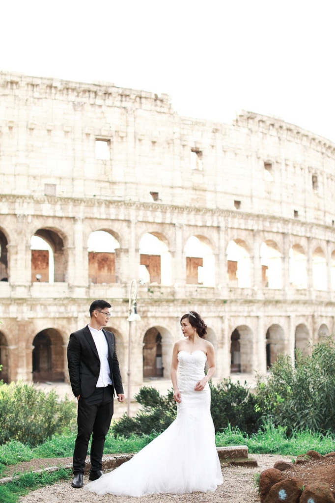 義大利婚紗拍攝 -  特萊維噴泉 by Katie on OneThreeOneFour 27