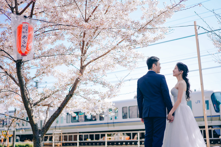 J&A: Kyoto Sakura Season Pre-wedding Photoshoot  by Kinosaki on OneThreeOneFour 21
