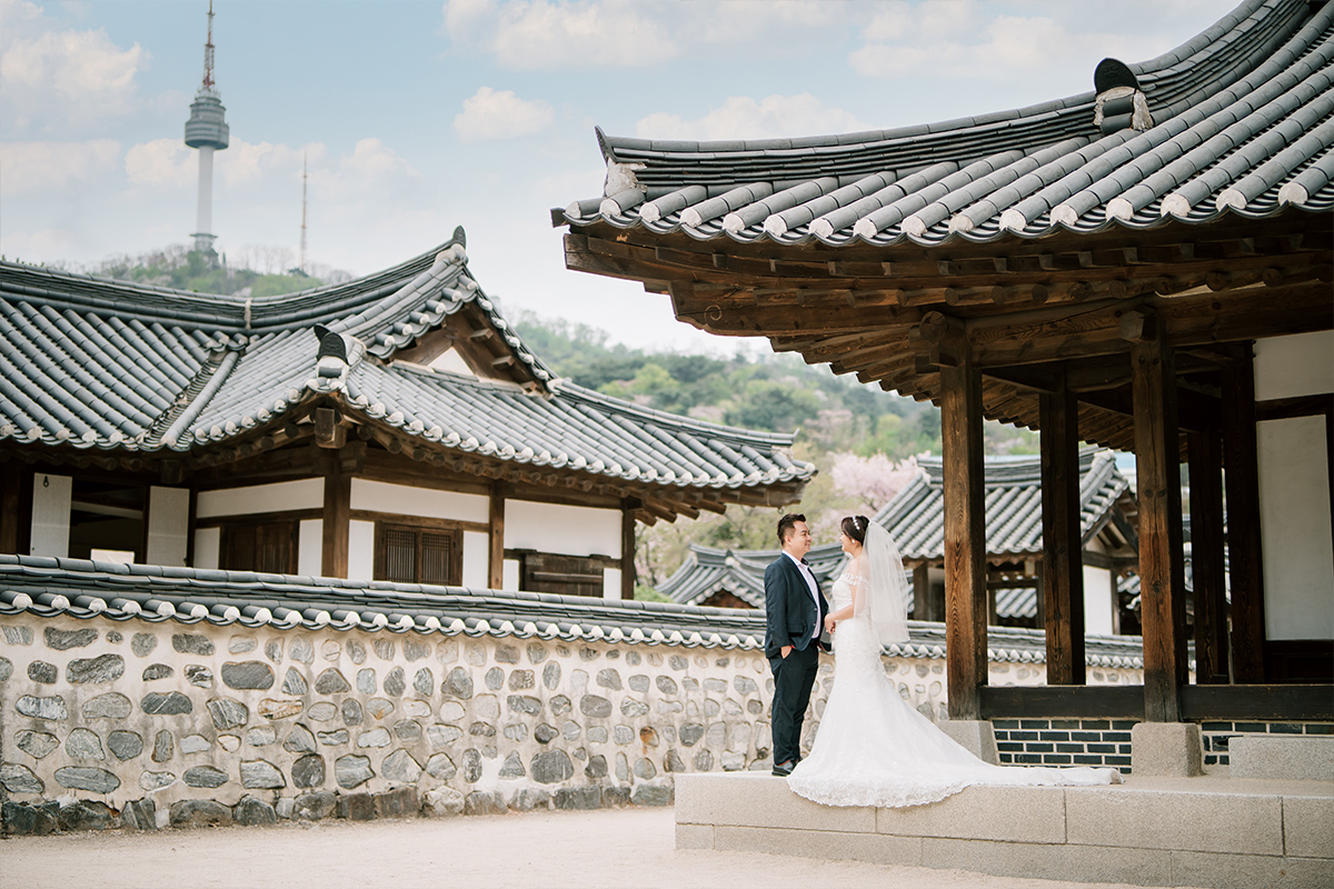 Cherry Kiss: Capturing Love Amidst Seoul's Cherry Blossoms by Jungyeol on OneThreeOneFour 17