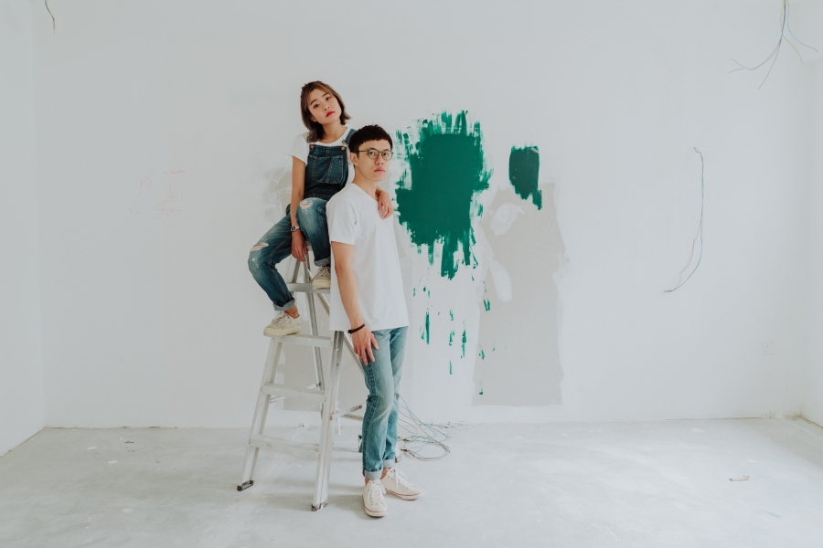 Singapore Couple Casual Stay Home Photoshoot In New BTO Flat by Jess on OneThreeOneFour 4