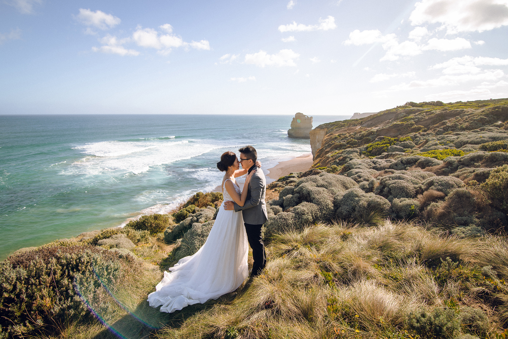 澳洲大洋路婚紗拍攝 十二使徒岩和阿德湖峽 by Freddie on OneThreeOneFour 11