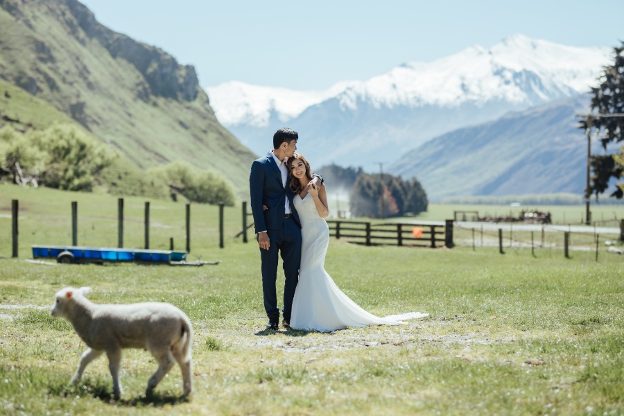 網紅Kryz Uz和Slater紐西蘭婚紗拍攝 - 羅伊峰、草泥馬公園與箭鎮 by Fei on OneThreeOneFour 26