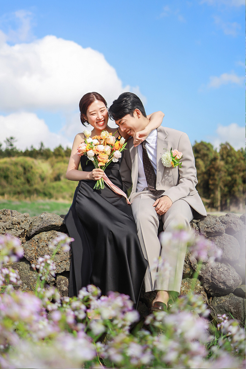 Enchanting Spring Pre-Wedding Photoshoot at Jeju Island by Byunghyun on OneThreeOneFour 9