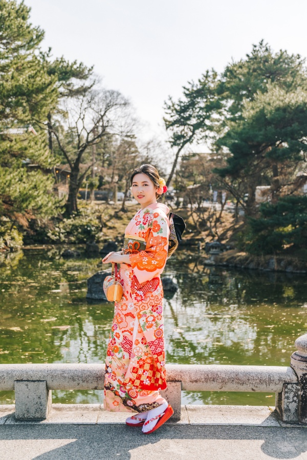 Kyoto Kimono Prewedding Photoshoot Higashiyama District Japan by Shu Hao on OneThreeOneFour 45