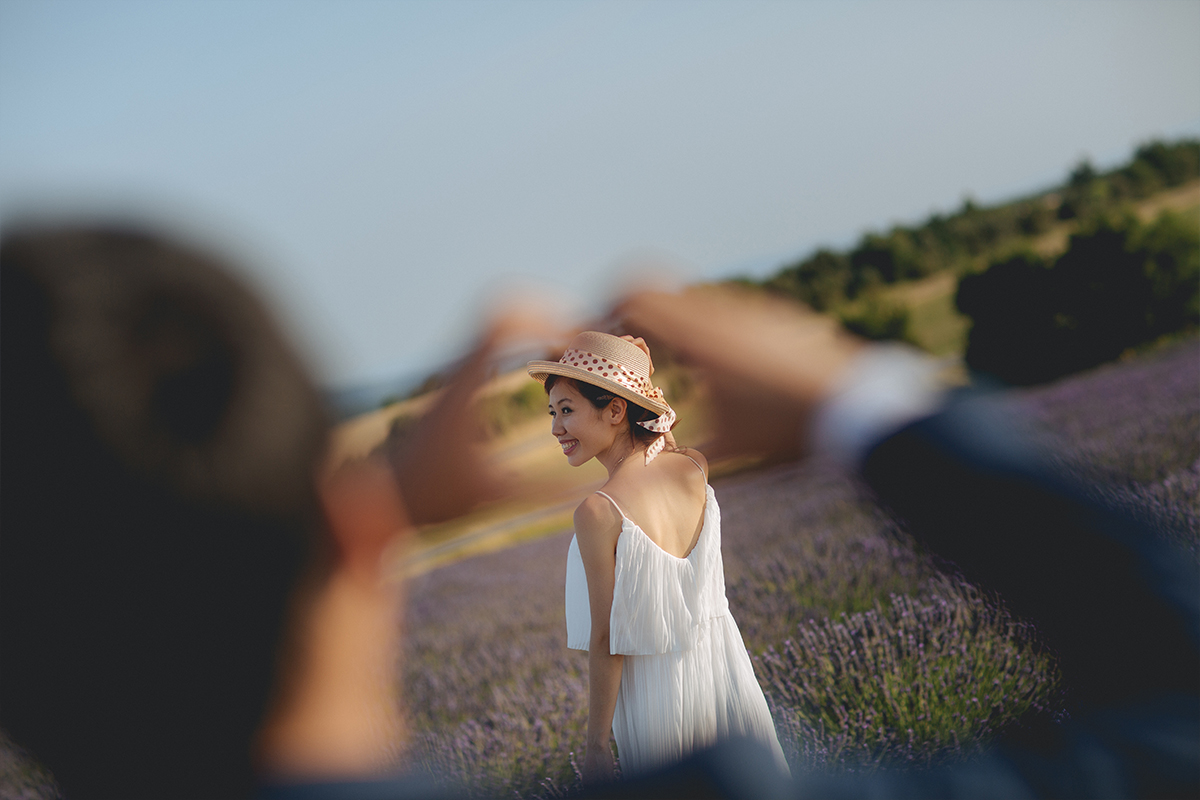 Provence Southern France Pre-Wedding Photoshoot at Lavender Fields & Sunflower Farm by Vin on OneThreeOneFour 19