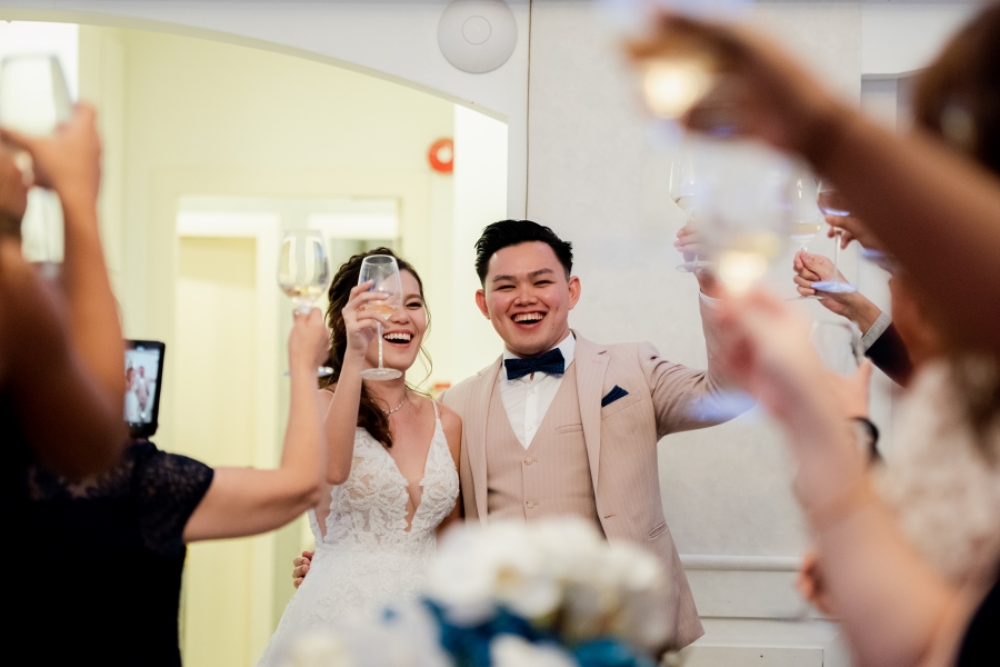 Singapore Wedding Day Photography - Church Wedding And Intimate Lunch & Dinner Banquet by Chia on OneThreeOneFour 42