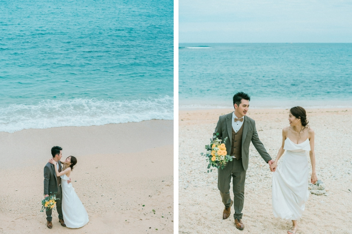 Taiwan Pre-Wedding Photoshoot Cafe Pier Lighthouse Countryside Street Beach by  on OneThreeOneFour 11