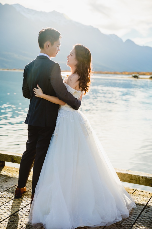 New Zealand Pre-Wedding Photoshoot At Coromandel Peak, Arrowtown And Alpaca Farm by Felix  on OneThreeOneFour 32