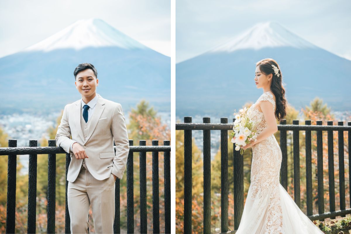 東京根津神社傳統和服拍攝. 以及忠霊塔和富士山的婚前拍攝 by Dahe on OneThreeOneFour 7