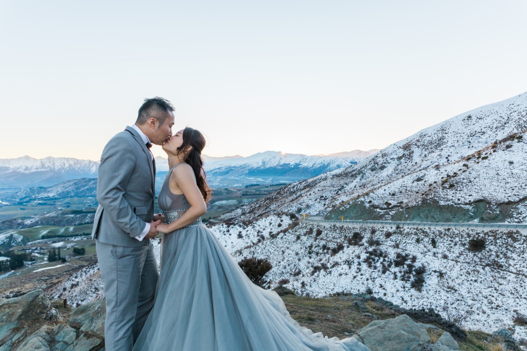 紐西蘭婚紗拍攝 - 海斯湖、瓦納卡湖和庫克山 by Fei on OneThreeOneFour 42