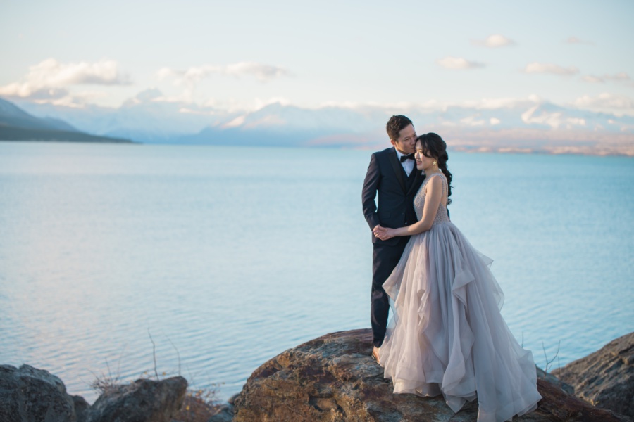 紐西蘭婚紗拍攝 - 蒂卡波湖、普卡基湖與箭鎮 by Fei on OneThreeOneFour 17
