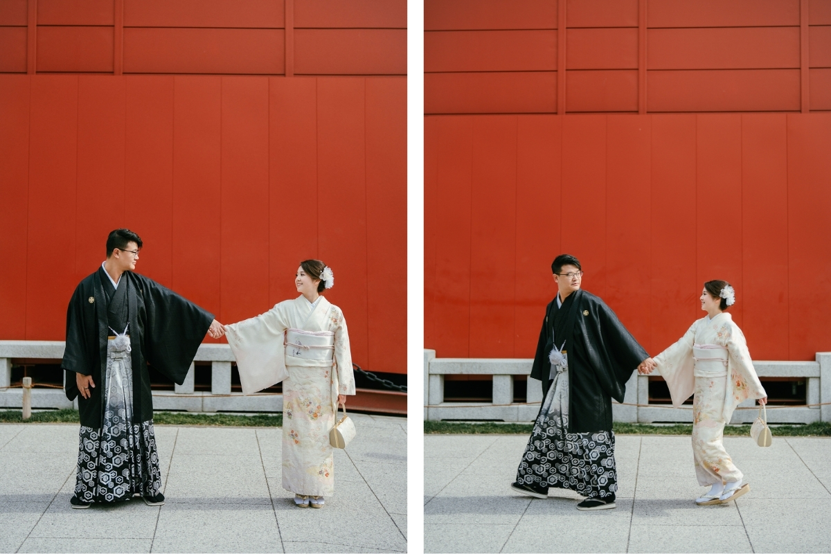 Tokyo Pre-Wedding Photoshoot with Nonbei Yokocho, Shiba Park, and Shibuya by  on OneThreeOneFour 3