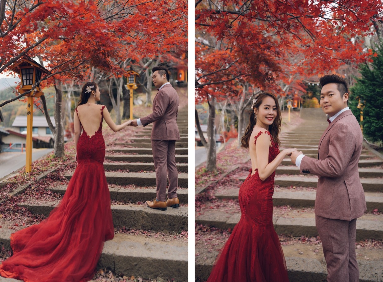 J&J: Tokyo Autumn Pre-Wedding Photoshoot by Lenham on OneThreeOneFour 25