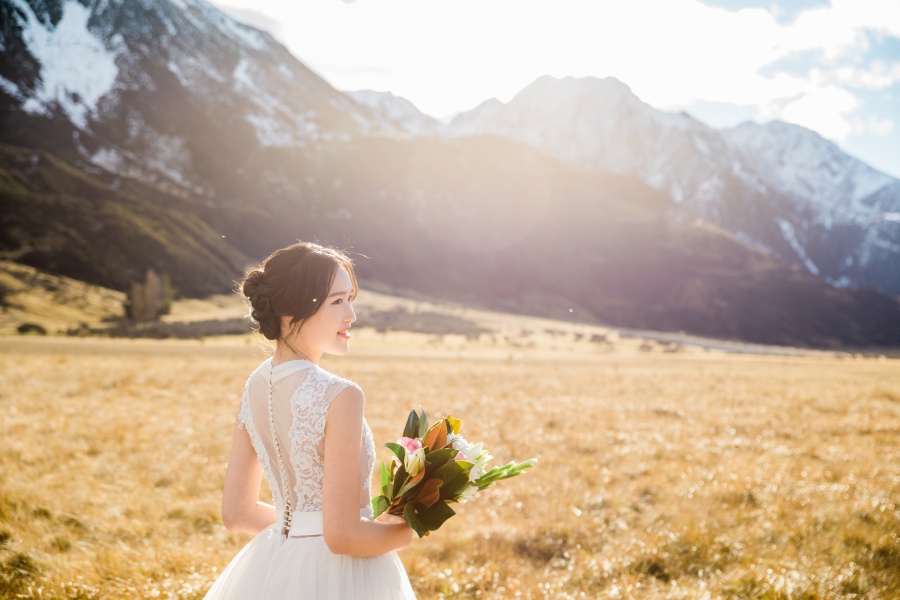 New Zealand Lake Tekapo, Lake Pukaki and Arrowtown Pre-Wedding Photoshoot by Fei on OneThreeOneFour 8