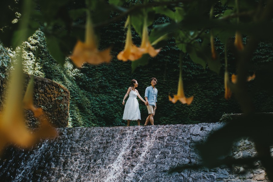 M&J: Pre-Wedding Photoshoot for a Japanese couple in Bali at Lake Tamblingan and Munduk Waterfall by Cahya on OneThreeOneFour 21
