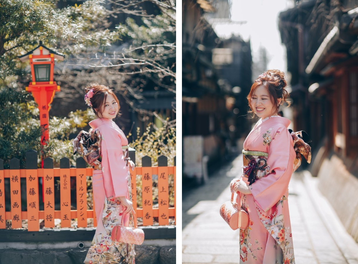 E&V: Kyoto Spring Cherry Blossoms Pre-wedding Photoshoot by Kinosaki on OneThreeOneFour 6