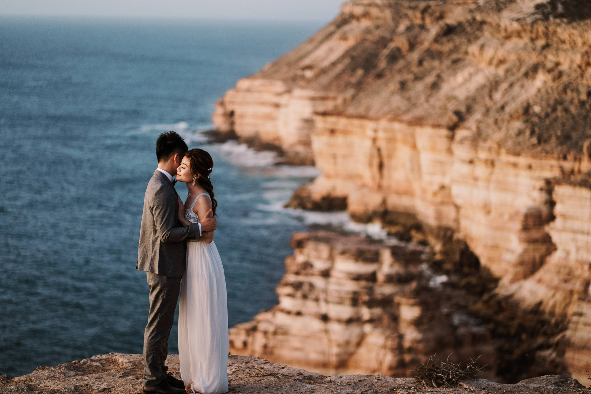 T&J: Nature loving pre-wedding in Perth at Lancelin, canyon and beach by Jimmy on OneThreeOneFour 12