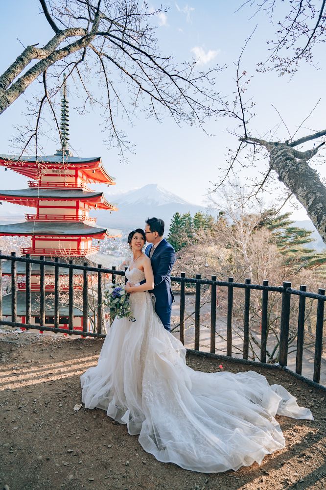 Tokyo Sakura and Mt Fuji Pre-Wedding Photography  by Dahe on OneThreeOneFour 40